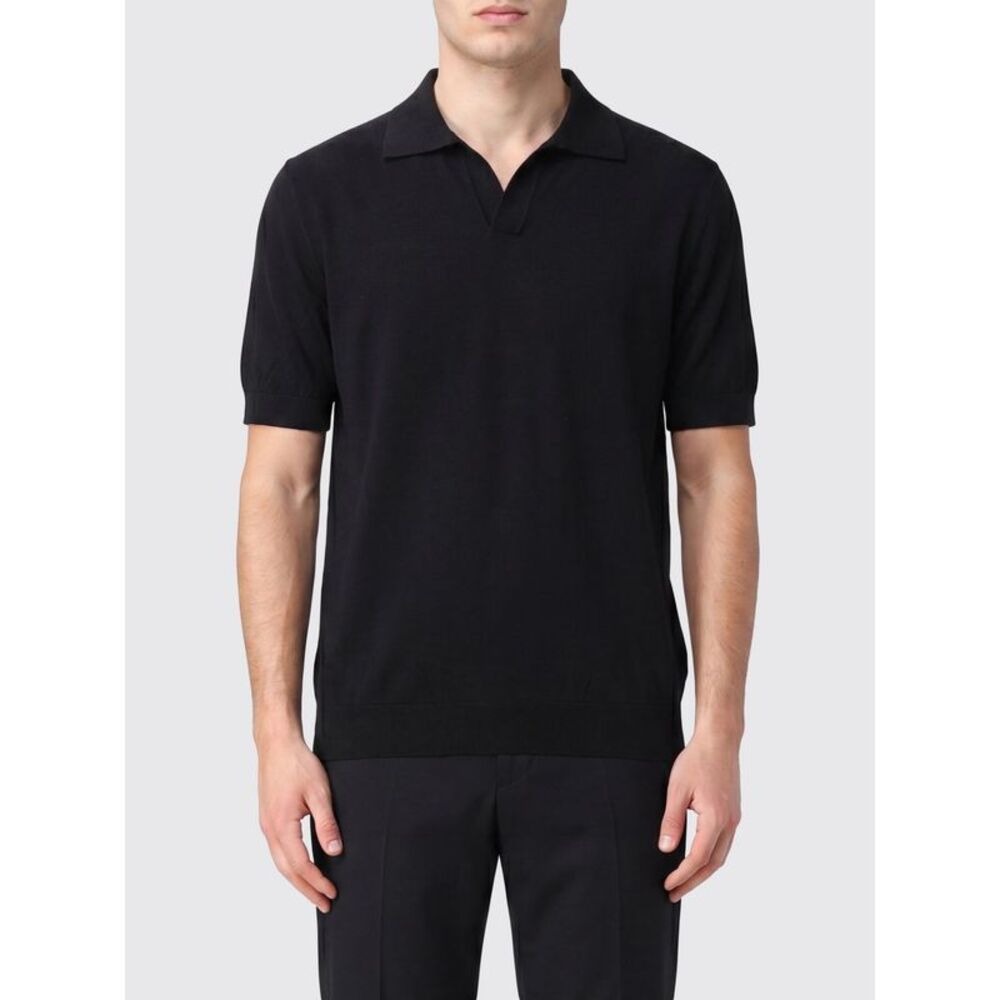 Lardini Polo Shirt Men Black